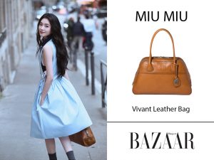 Lưu Hạo Tồn nối dài xu hướng túi xách XXL với Miu Miu Vivant缩略图