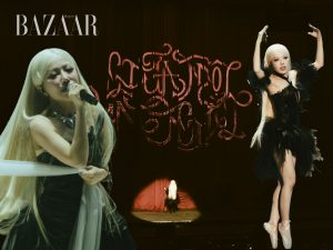 Phùng Khánh Linh đứng trên giày mũi cứng, hóa thiên nga đen trong Giữa Một Vạn Tour缩略图