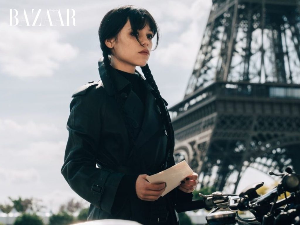 Wednesday mùa 3 tiết lộ ảnh hậu trường ở Paris缩略图