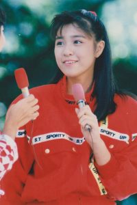 Châu Dã, Chương Nhược Nam cùng tạo hình kiểu tóc của Ran Mori缩略图