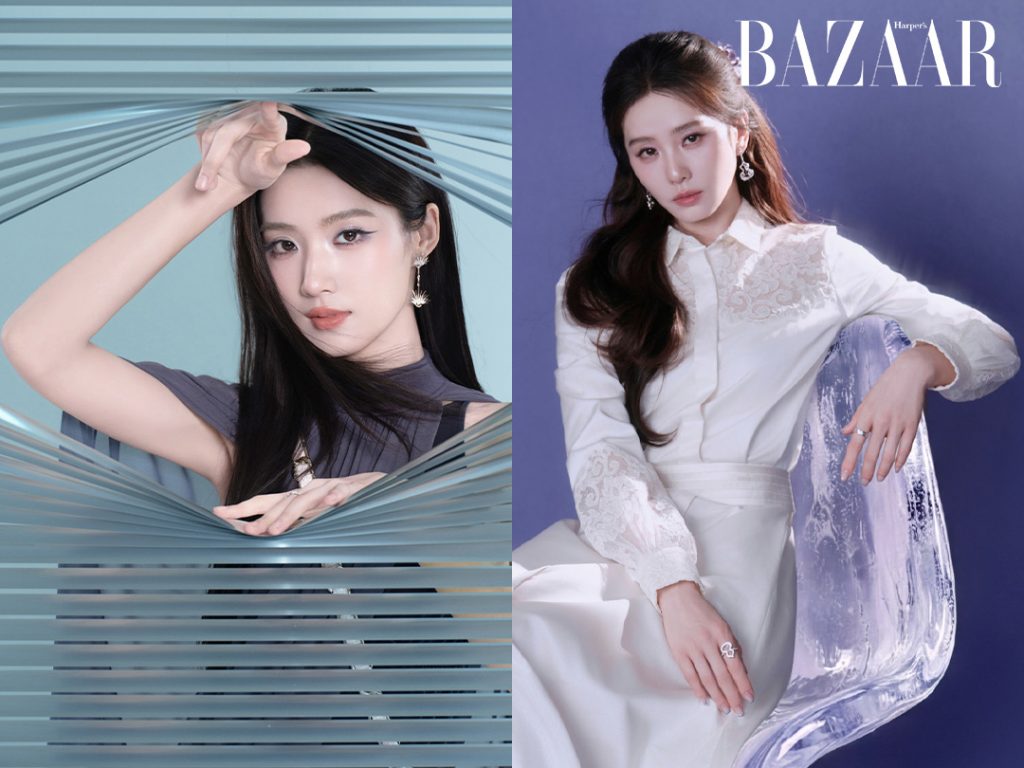 Lư Dục Hiểu, Lưu Thi Thi sành điệu với xu hướng trang điểm, làm móng xanh dương缩略图