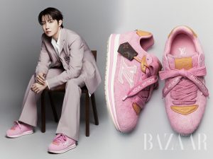 Louis Vuitton bắt tay j-hope ra mắt giày thể thao màu hồng缩略图
