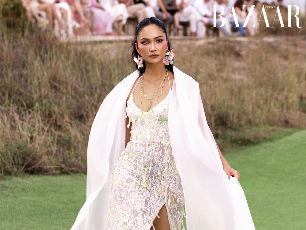 Hoa hậu H’Hen Niê tái xuất sàn catwalk sau khi sinh缩略图