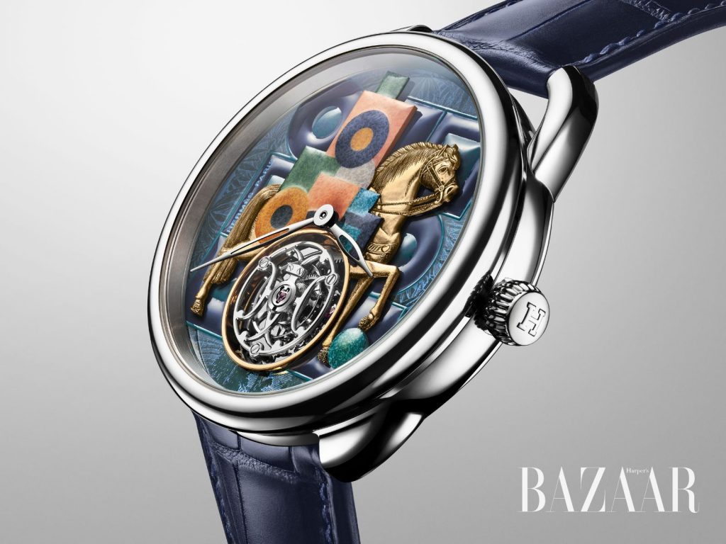 Đồng hồ Hermès Arceau Cavalier en Formes: Chỉ 6 chiếc toàn cầu缩略图