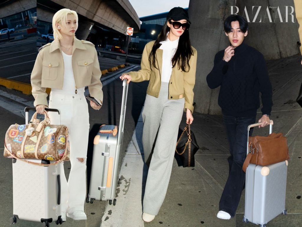 Lưu Diệc Phi, Felix và Bambam gợi ý vì sao dùng vali nhôm khi đi du lịch缩略图