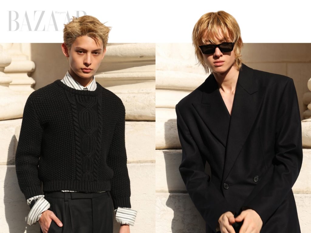 Thần thái James và Martin (CORTIS) tại show Saint Laurent Men Xuân Hè 2027缩略图