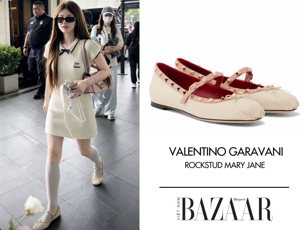Triệu Lộ Tư khiến giày búp bê Valentino cháy hàng缩略图 Triệu Lộ Tư khiến giày búp bê Valentino cháy hàng缩略图