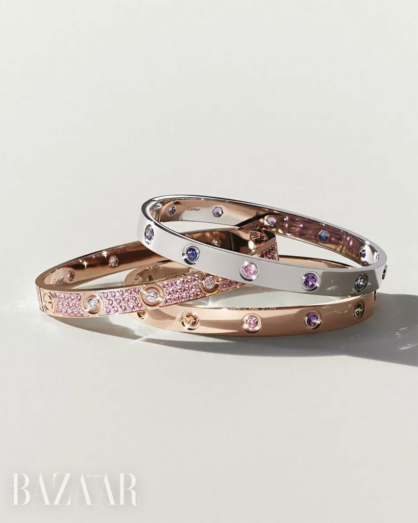 Vòng tay Love Bracelet của Cartier chào hè với sắc màu rực rỡ缩略图