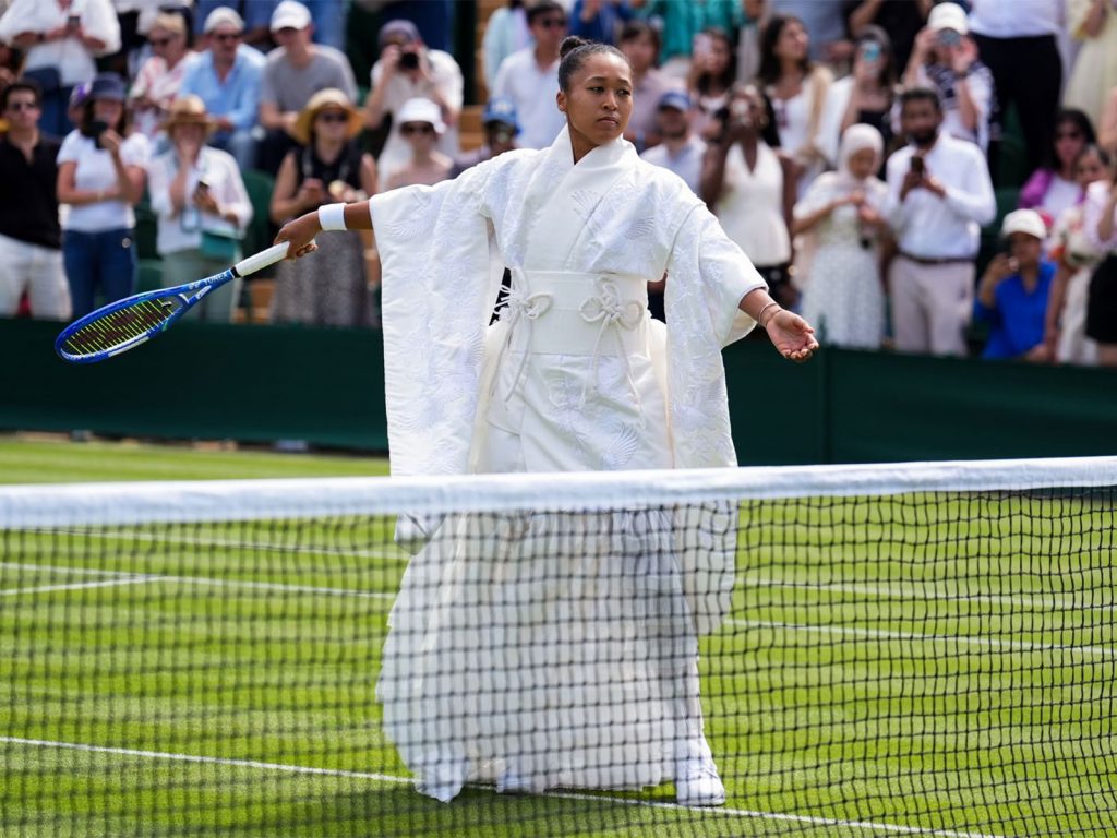 Naomi Osaka đưa trang phục nghi lễ Nhật Bản đến Wimbledon缩略图