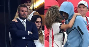David Beckham và dàn WAGs Anh suy sụp缩略图