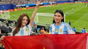 Huyền Baby khoe vé VIP vương giả tại World Cup, visual lấn lướt cổ động viên quốc tế缩略图