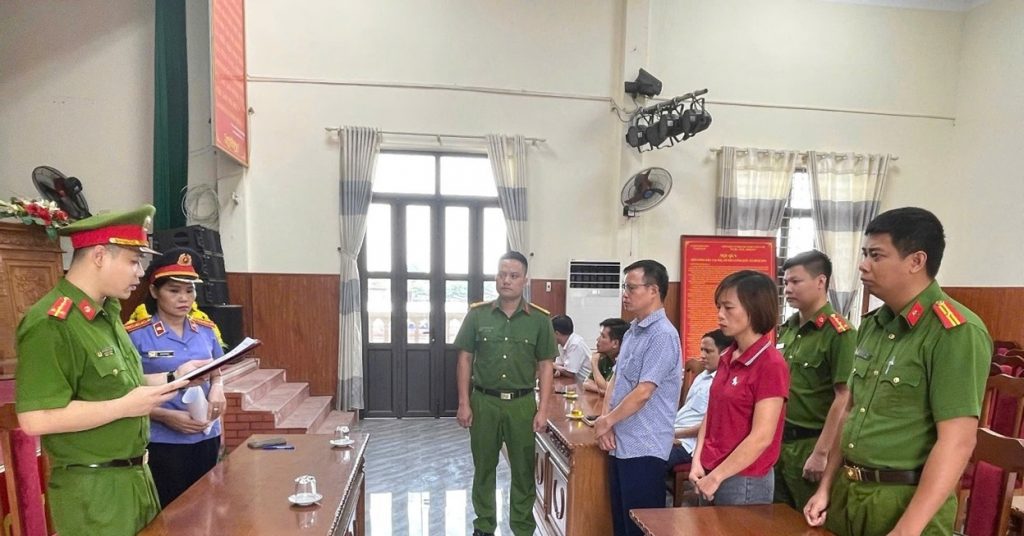 Khởi tố nguyên Chủ tịch UBND xã ở Ninh Bình缩略图