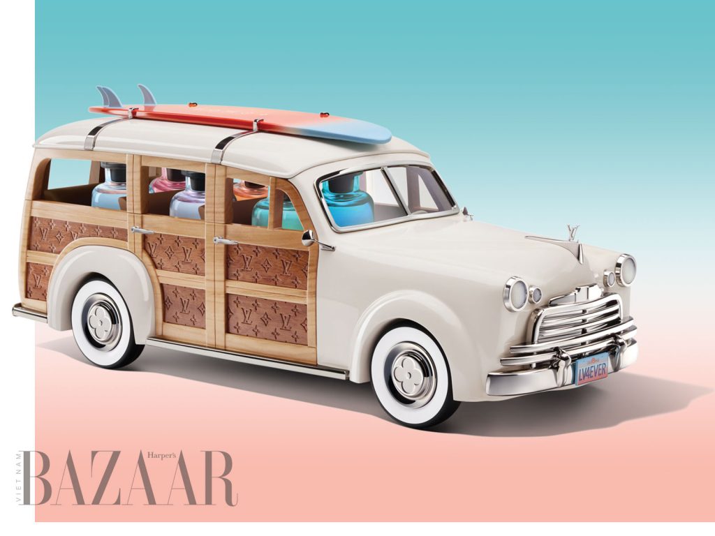 Louis Vuitton gói gọn giấc mơ California trong bộ sưu tập nước hoa Woody Wagon Colognes缩略图