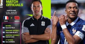 Rầm rộ tranh cãi: FIFA giao 5 trọng tài Argentina bắt trận tứ kết Pháp – Morocco缩略图