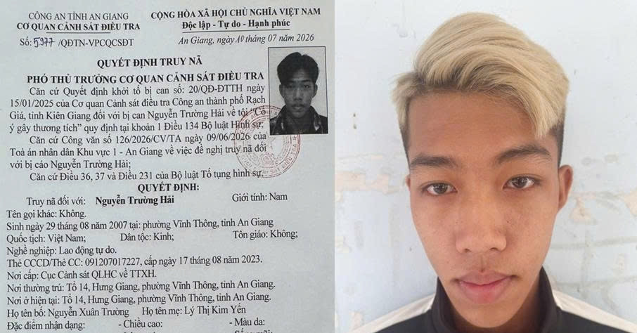 Truy nã nam thanh niên mang dao đâm học sinh trước cổng trường để bênh em bạn gái缩略图 Truy nã nam thanh niên mang dao đâm học sinh trước cổng trường để bênh em bạn gái缩略图