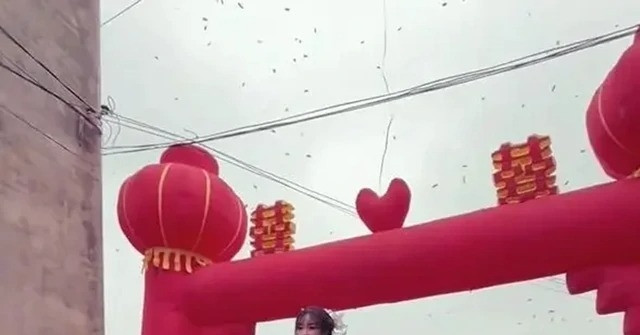Vừa thấy cô dâu, chú rể làm điều bất ngờ khiến hai họ &amp;apos;đứng hình&amp;apos;缩略图