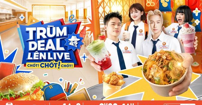 Trùm Deal Lên Live 16/8 của ShopeeFood: Loạt món ngon quốc dân của học sinh, sinh viên giảm đến 50%缩略图 Trùm Deal Lên Live 16/8 của ShopeeFood: Loạt món ngon quốc dân của học sinh, sinh viên giảm đến 50%缩略图