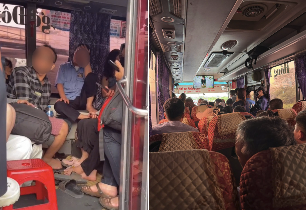 Chở 51 người trên xe 29 chỗ về Hà Nội, chủ xe và tài xế bị phạt 33 triệu đồng缩略图