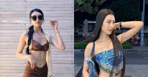 Mỹ nhân Ninh Bình cao 1m75 đẹp như hoa hậu khoe vòng eo con kiến sau sinh, bộ bikini nào cũng đẹp mê mẩn缩略图