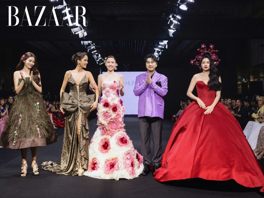 Ngô Thanh Vân, Huỳnh Uyển Ân catwalk cho NTK Trần Hùng缩略图