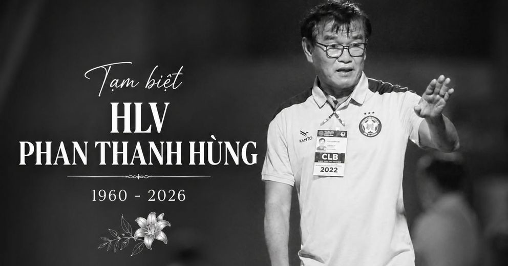 Sự nghiệp rực rỡ của HLV – huyền thoại Phan Thanh Hùng trước khi qua đời缩略图 Sự nghiệp rực rỡ của HLV – huyền thoại Phan Thanh Hùng trước khi qua đời缩略图